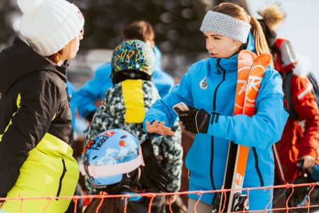 Snowboard výuka pre deti