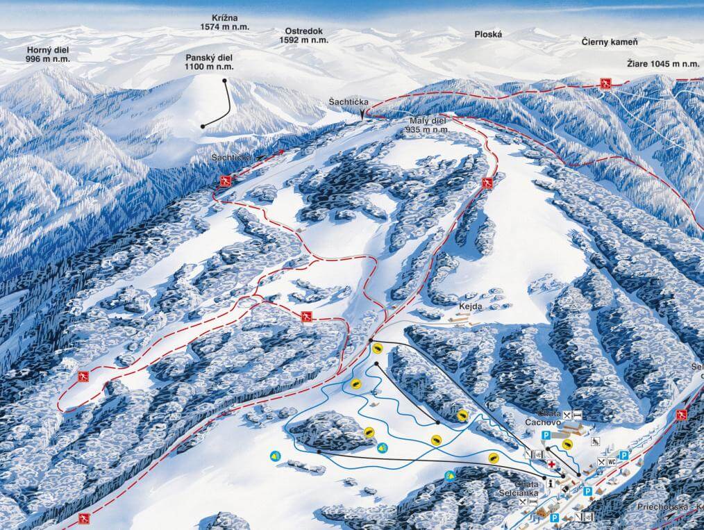 SNOW PARK ČACHOVO - lyžiarske stredisko